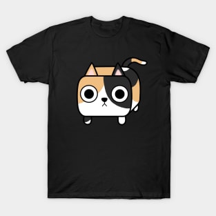 Calico Kitty Cat Loaf T-Shirt